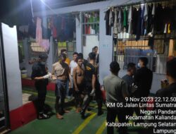 Lanjut Razia, Tim SATOPS PATNAL Lapas Kalianda Geledah Area Blok A