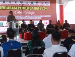 Deklarasi Damai Pemilu 2024, Langkah Awal Satukan Persepsi Menuju Pemilu Sukses dan Aman