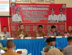 Pemdes Tajimalela Gelar Musrenbangdes Tahun Anggaran 2024