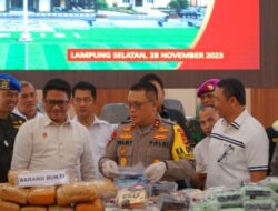 Tempo 1 Bulan Penyelundupan 113 Kg Sabu Digagalkan Polda Lampung