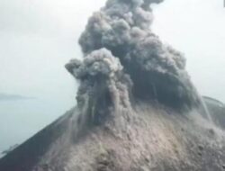 Pemerintah Menghimbau, Agar Masyarakat Pesisir Rajabasa Lamsel Waspadai Erupsi Abu Vulkanik GAK