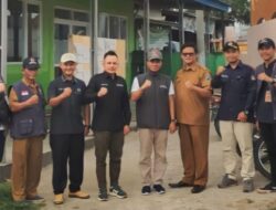 Ketua Bawaslu Provinsi dan Ketua Bawaslu Lamsel Cek Kesiapan TPS di Jati Agung