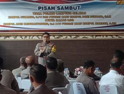 Dua PJU Polres Lampung Selatan, Diserah Terimakan
