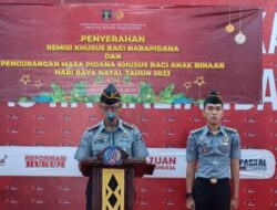 12 Warga Binaan di Lapas Kalianda Mendapatkan Remisi