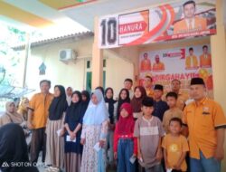 Memperingati HUT ke- 17 Th, Partai Hanura Santuni Anak Yatim