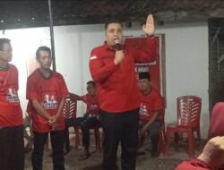 Caleg DPRD Lamsel Merik Havit Kampanye di Desa Tajimalela