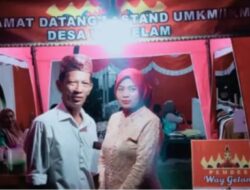 Stand Desa Way Gelam Dipadati Pengunjung