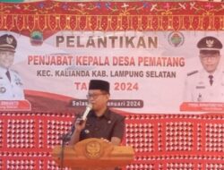 Asril Resmi Dilantik Menjadi Pj Kades Pematang