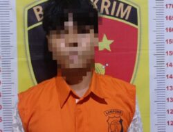 Polsek Jati Agung Ringkus Pelaku Pencabulan Anak Dibawah Umur