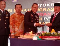Imigrasi Kelas III Non TPI Kalianda Gelar Syukuran Hari Bhakti Imigrasi ke- 74 Tahun