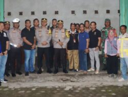 H-1 Jelang Tahap Pemungutan Suara, Kapolres Lampung Timur Patroli Pastikan Logistik Pemilu 2024 Aman