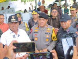 Pastikan Pemilu 2024 Aman, Kapolda Lampung Cek dan Monitoring di Tiga TPS