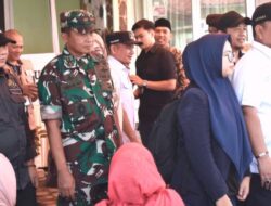 Pastikan Pemilu Lancar dan Kondusif, Danrem 043/Gatam Bersama Gubernur Dan Forkopimda Tinjau Sejumlah TPS