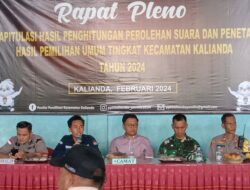 PPK Kalianda Gelar Rapat Pleno Penghitungan Suara