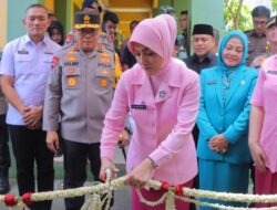 Kapolda Lampung Lakukan Kunker Sekaligus Peresmian Gedung Baru SMA Kemala Bhayangkari Lampung Utara