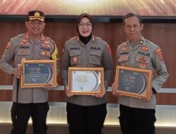Polda Lampung Mendapatkan 3 Kategori Penghargaan Anugrah Reksa Bandha 2023