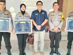 Bidkeu Polda Lampung Terima Award Dalam Treasury Awards Kanwil DJPb Provinsi Lampung