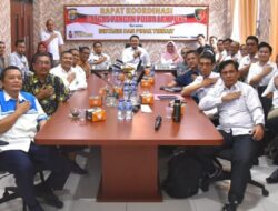 Satgas Pangan Polda Lampung Adakan Rakor : Kabid Humas Antisipasi Bahan Pangan di Pasar