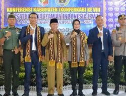 Kabid Humas Polda Lampung Hadiri Konferkab VIII PWI Lampung Utara