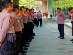 Polda Lampung Amankan Rapat Pleno Tingkat Provinsi