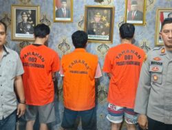 Polsek Penengahan, Berhasil Gulung Pelaku Pembobol Toko Emas di Pasar Bakauheni
