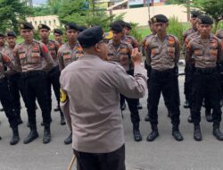 Polres Lampung Selatan Serius Amankan JPO Dan Flyover Jelang Mudik Lebaran