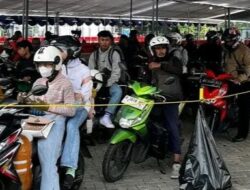H- 6 Lebaran, Pemudik Motor Via Ciwandan Masih Terpantau Landai