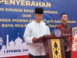 Hari Raya Idul Fitri, 447 Warga Binaan Lapas Kalianda Dapat Remisi Khusus, 2 Langsung Bebas