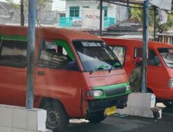 Angkutan Umum Trayek Sidomulyo-Kalianda Sepi Penumpang