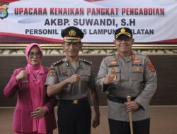 Kenaikan Pangkat Pengabdian AKBP Suwandi