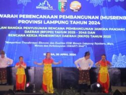 Polda Lampung Dukung Penuh Pemerintahan Provinsi Lampung Dalam Musrenbang 2024