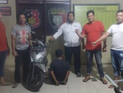 Rampas Motor Pelajar Saat Berkendara, Pengangguran di Gelandang Tekab 308 Polsek Katibung