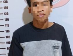 Aksi Sigap Polisi Tangkap Suami Tega Bacok Istri di Lampung Utara