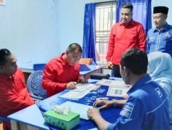 Terus Bergerak, Kandidat Petahana Nanang Ermanto Sambangi Partai Demokrat