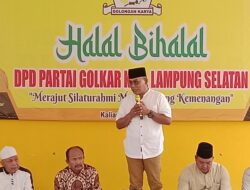 DPD Partai Golkar Lamsel Gelar Halal Bihalal Bersama Kader