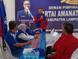 Sambut Nanang Ermanto, Ketua DPD PAN Lamsel Tanyakan Istri dan Puji Penghargaan Program Stunting