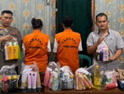 Kok Bisa Emak-Emak Cantik ini, di Sikat Sama Polsek Penengahan ?