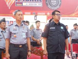 Lapas Kalianda Deklarasikan Bersinar Bersama Kanwil Kumham Lampung dan BNN Lampung