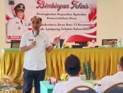 Anton Carmana S.E.,Membuka Kegiatan Bimbingan Teknis