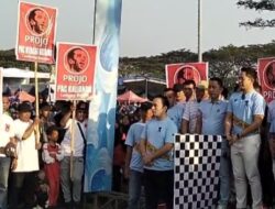 Bacabup Radityo Egi Pratama Gelar Jalan Sehat