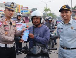 Gebyar Keselamatan Berlalu Lintas Polres Lampung Selatan