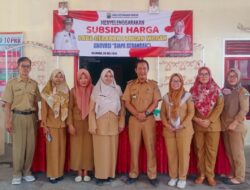 Dinas Ketahanan Pangan Gelar Pasar Murah di Kelurahan Bumi Agung