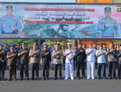 Irjen Pol.Helmy Santika Pimpin Upacara Hari Juang Polri 2024 di Polda Lampung