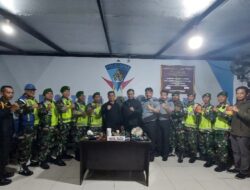 Lapas Kalianda Gandeng Kodim 0421/LS Geledah Blok Hunian dan Tes Urine Warga Binaan