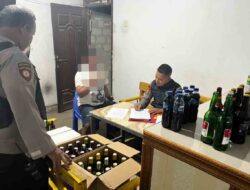 Penertiban Peredaran Miras di Lampung Selatan : Ungkap Penjualan Minuman Beralkohol Ilegal