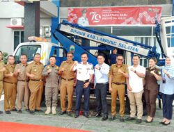 Dishub Adakan Peresmian Kendaraan Operasional Skylift
