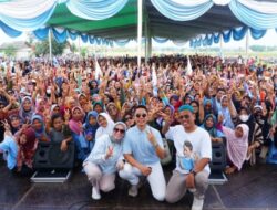 Paslon Nomor Urut 2, Egi-Syaiful Kampanye di Tiga Titik