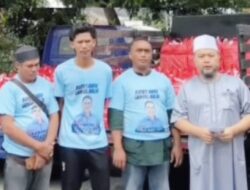 Jum’at Berkah, Tim Relawan Egi-Syaiful Bagikan Ribuan Nasi Kotak