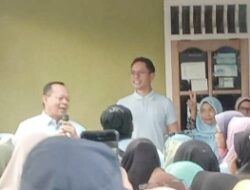 Egi-Syaiful Paslon No 2, Tatap Muka di Desa Kedaton
