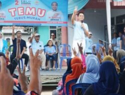 Radityo Egi Pratama Sambangi Relawan dan Pendukungnya di Desa Srikaton